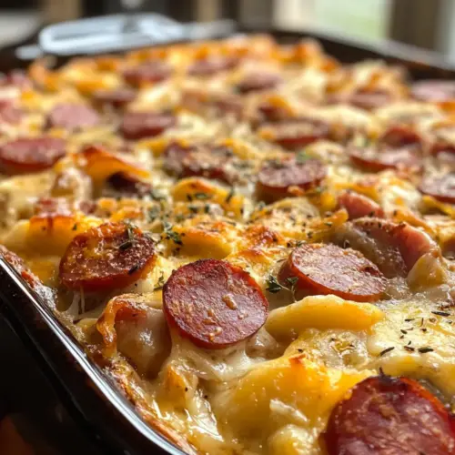 Crockpot Pierogi Casserole