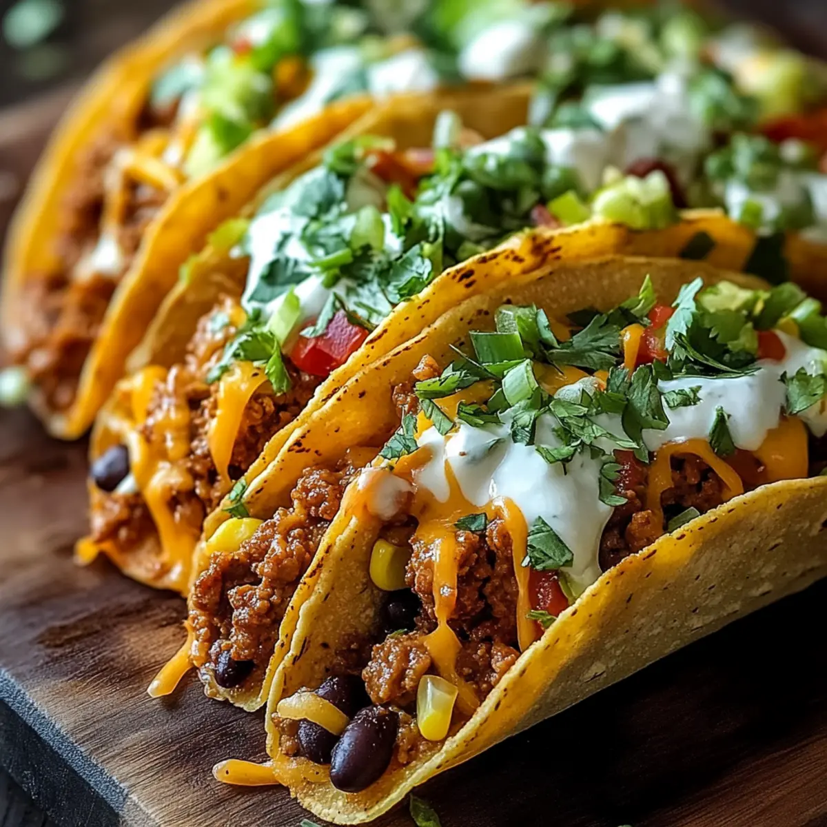 Cheesy Pocket Tacos