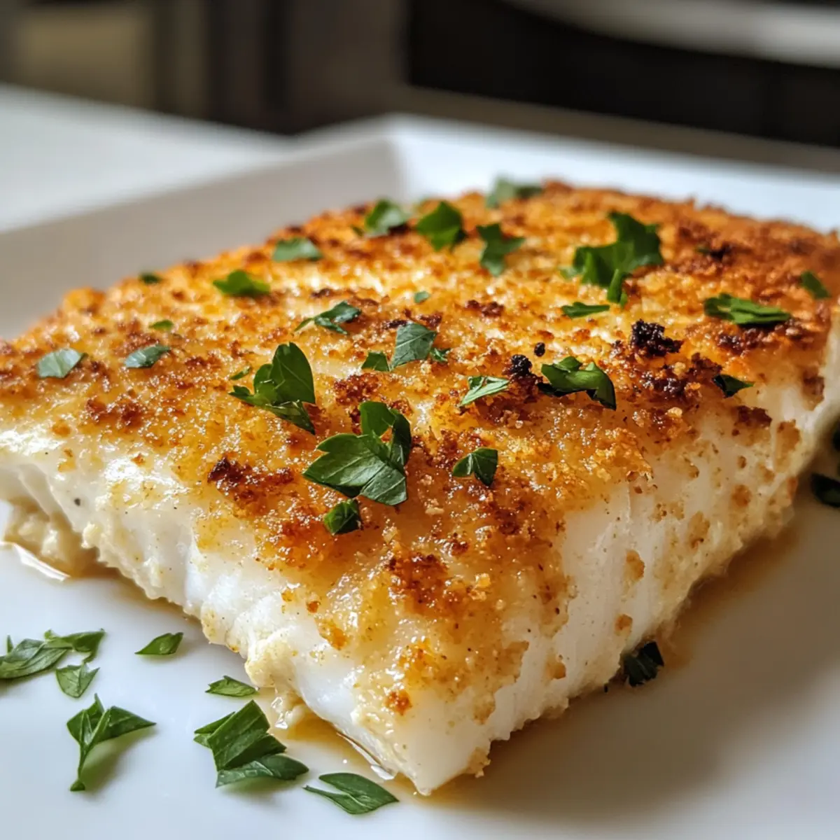 Parmesan Crusted White Fish