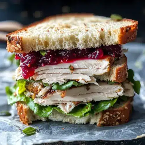 Cranberry Turkey Sandwich