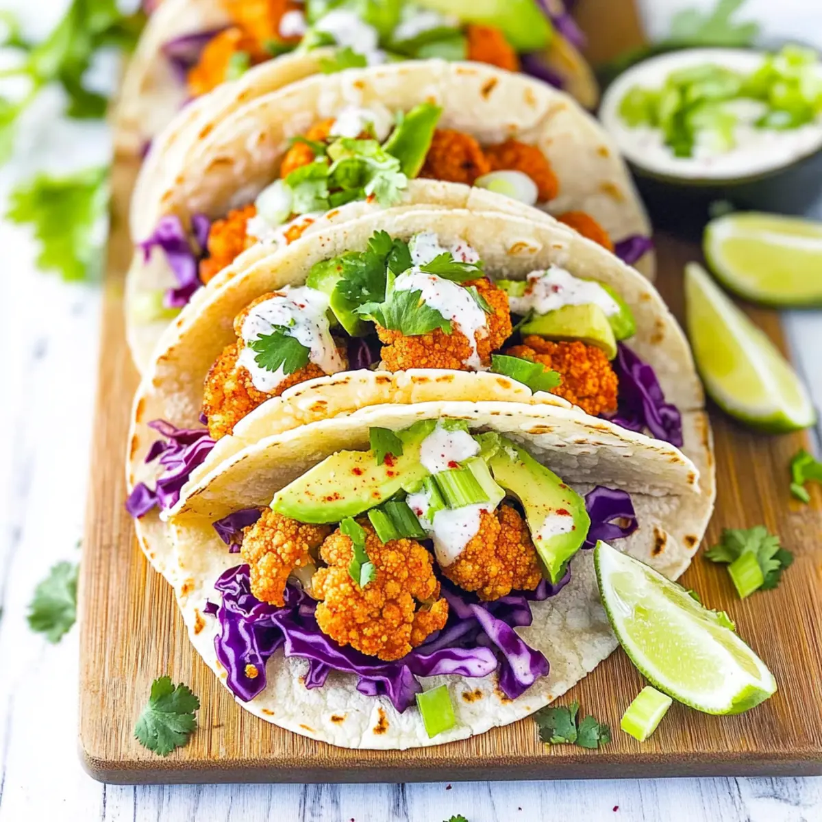 Vegan Cauliflower Tacos