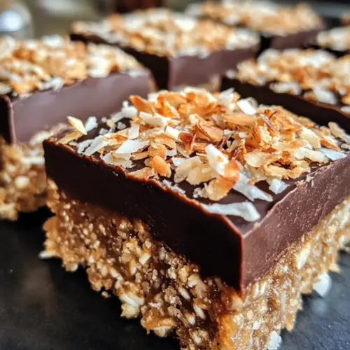 Toasted Coconut Date Bars