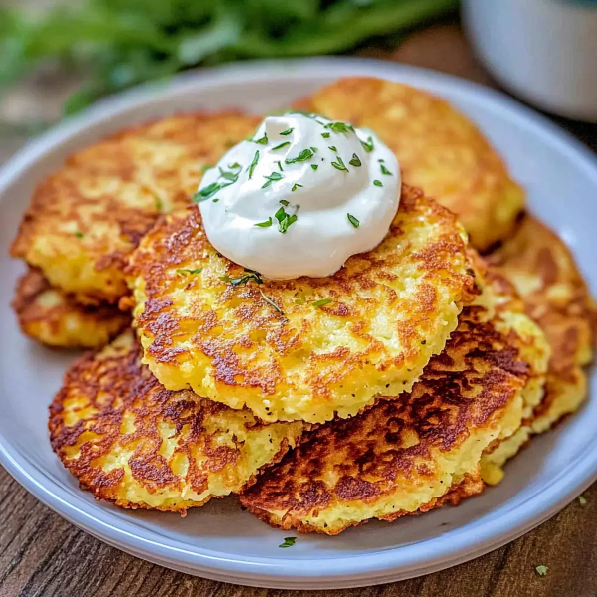 Cauliflower Fritters