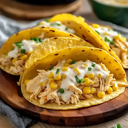White Chicken Chili Tacos