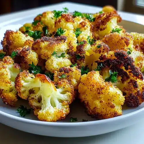 Crispy Roasted Cauliflower