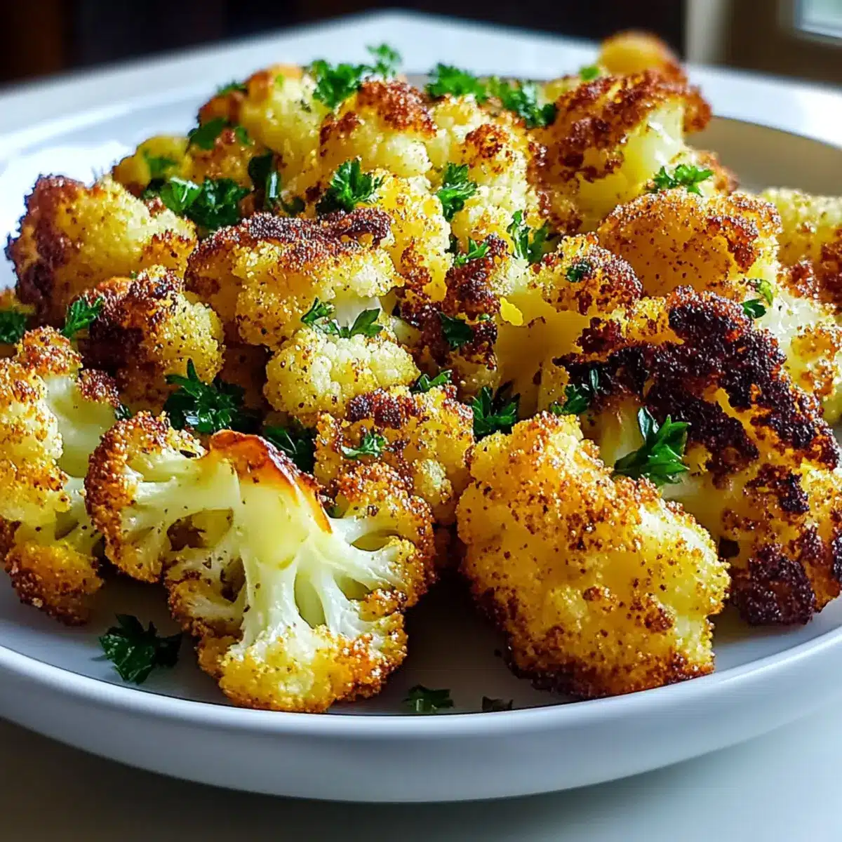 Crispy Roasted Cauliflower