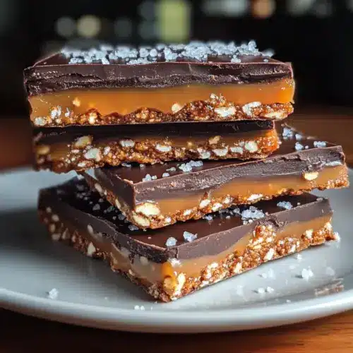 Caramel Pretzel Crack Bars