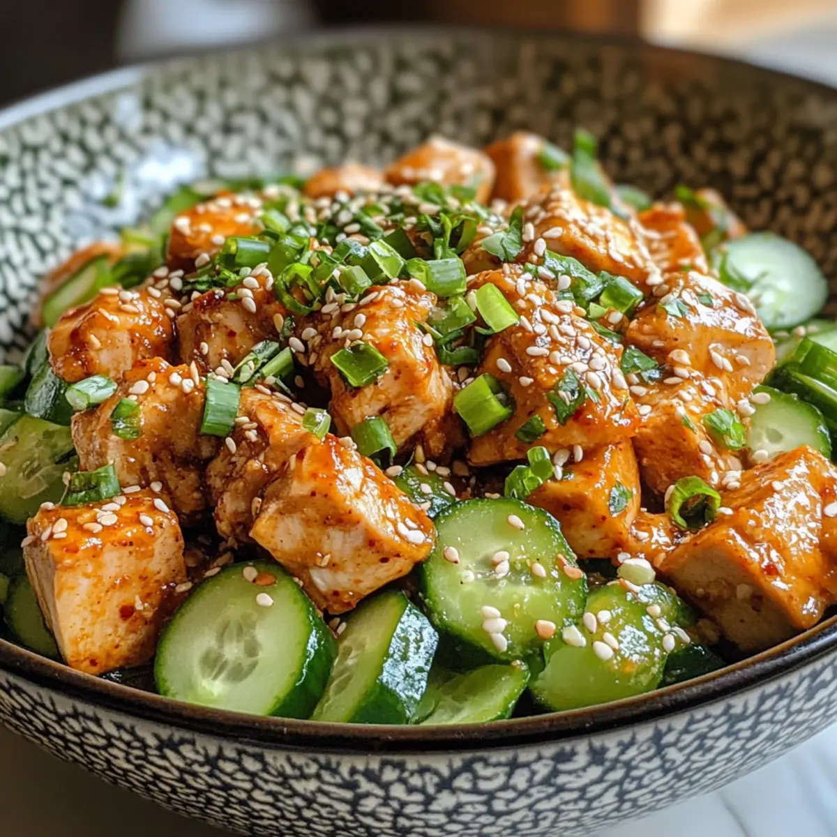 Korean BBQ Chicken Salad