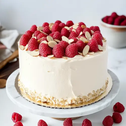 Raspberry Almond Cake