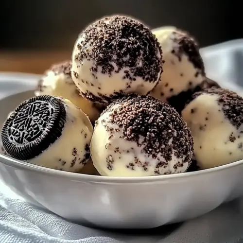 Cream Cheese Oreo Protein Balls