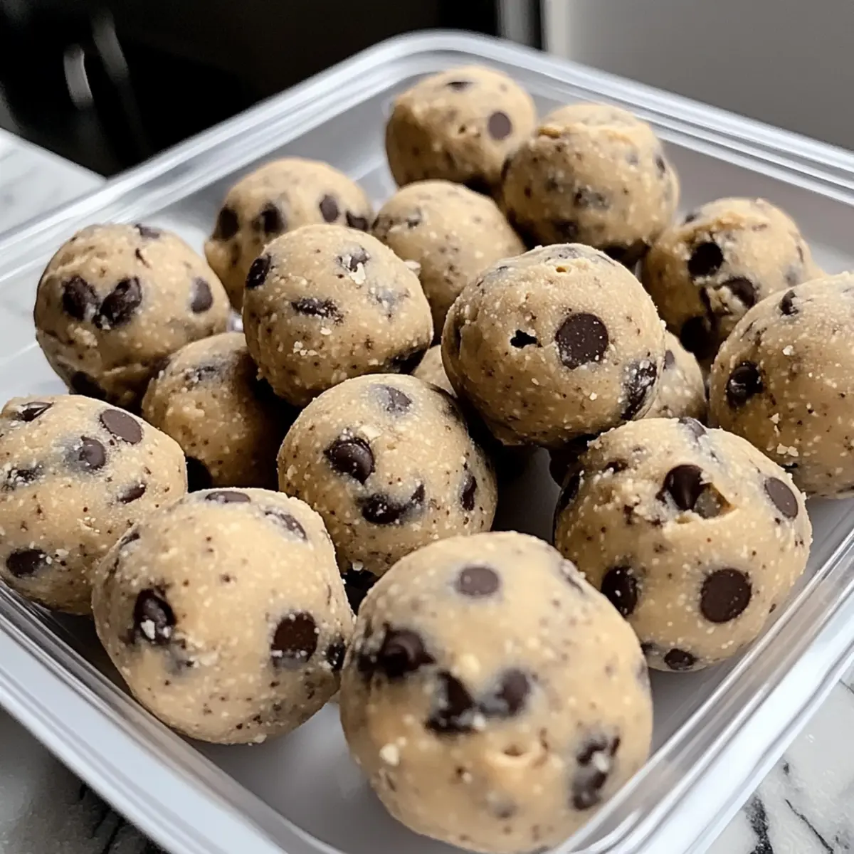 Cookie Dough Protein Balls