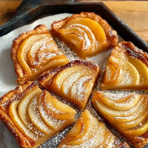 Quick Pear Tart