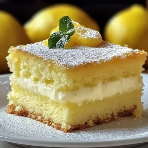 Lemon Custard Cake