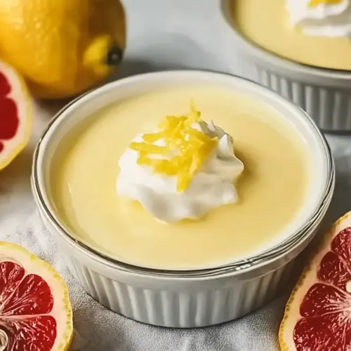 Silky Lemon Custard