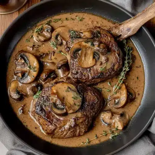 Creamy Steak Marsala