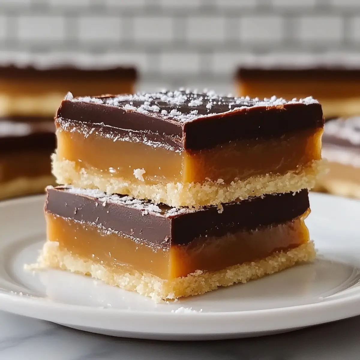 Millionaire Shortbread Bars
