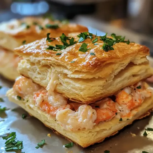 Shrimp Crab Biscuit Melts