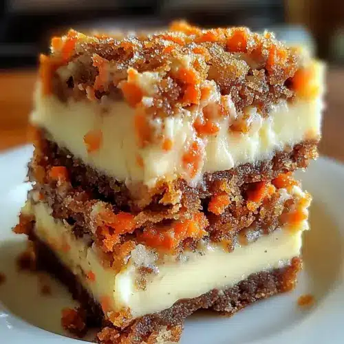 Carrot Cake Cream Cheese Bars