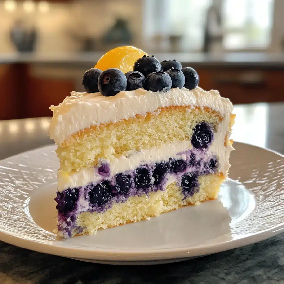 Lemon Blueberry Cake
