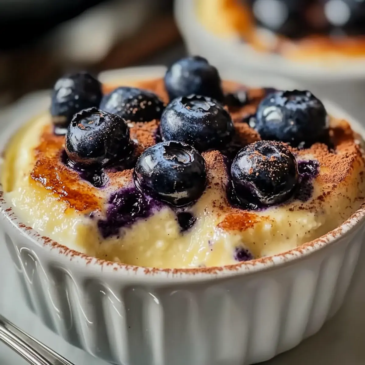 Baked Blueberry Cottage Cheese Breakfast Bowls