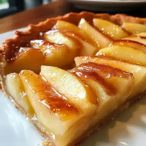 French Cinnamon Apple Tart