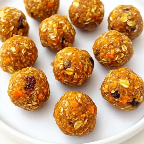 Carrot Cake Energy Balls