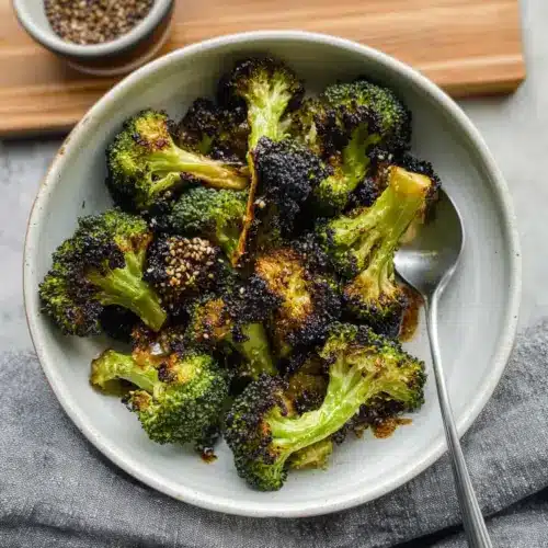 Roasted Miso Broccoli