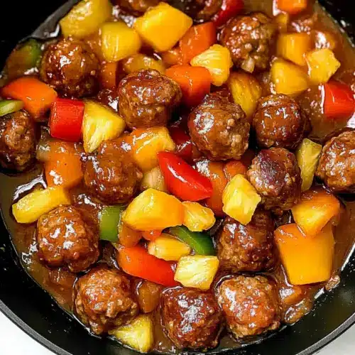 Sweet And Sour Meatballs