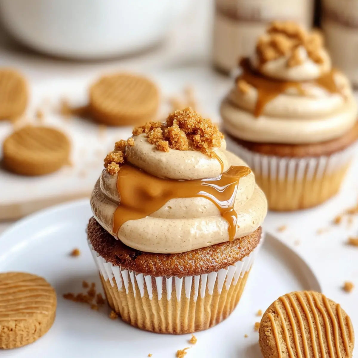 Biscoff Cupcakes