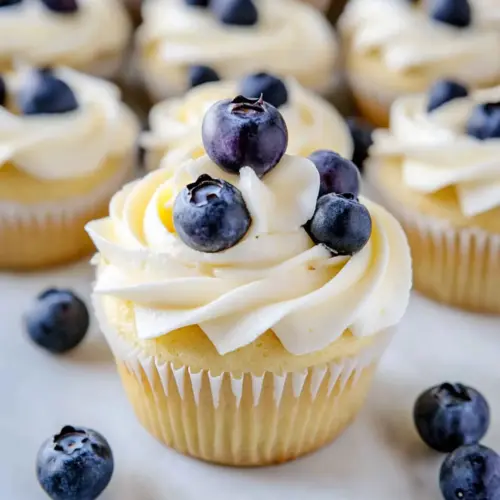 Lemon Blueberry Cupcakes