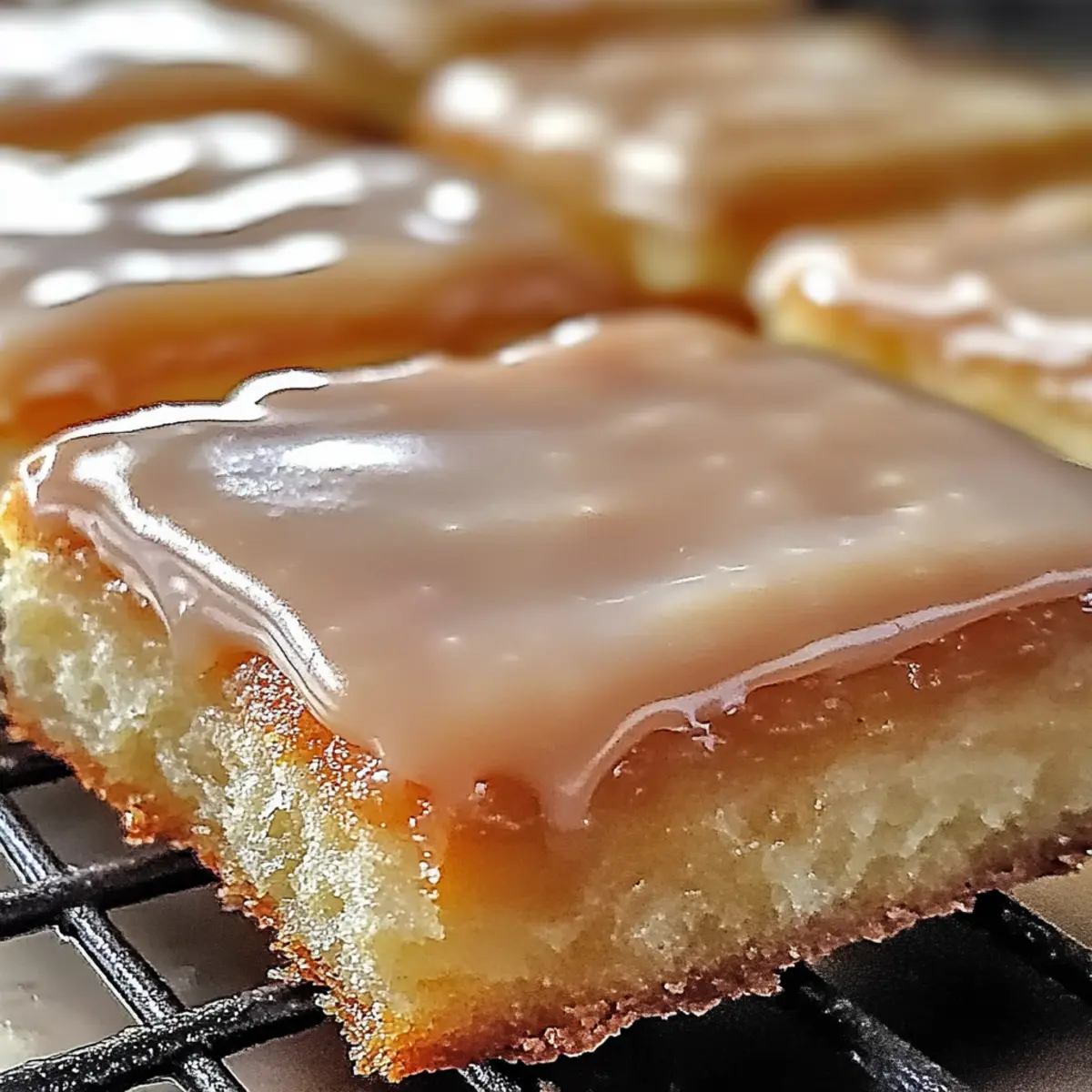 Maple Donut Bars
