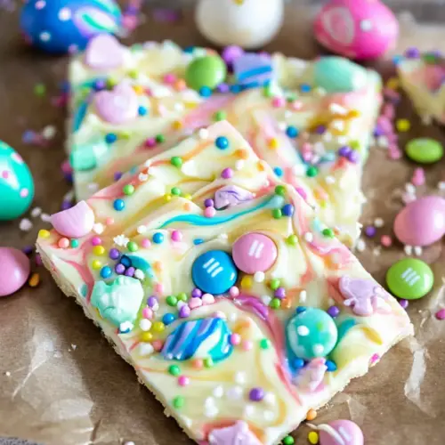 White Chocolate Easter Bark
