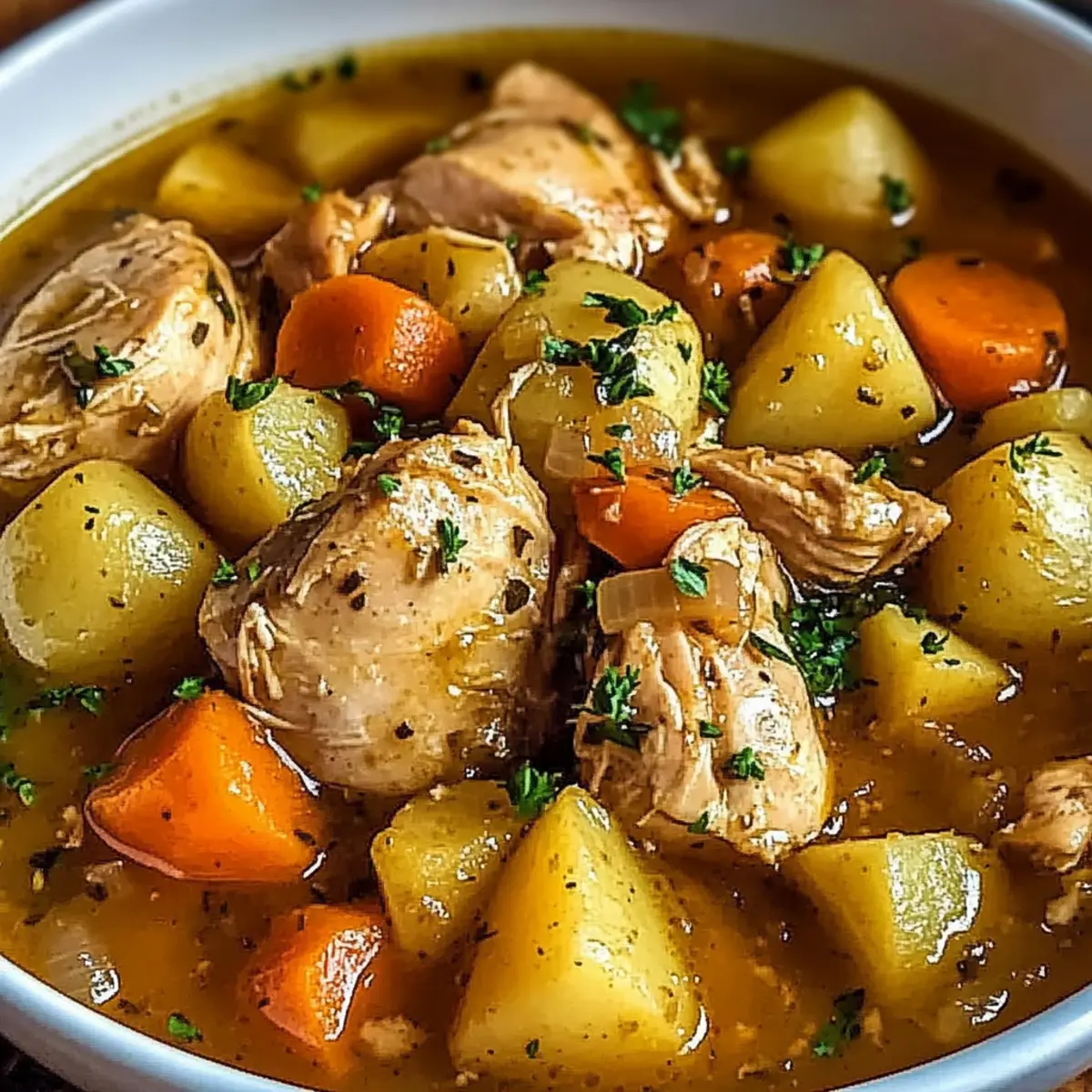 Slow Cooker Chicken Stew