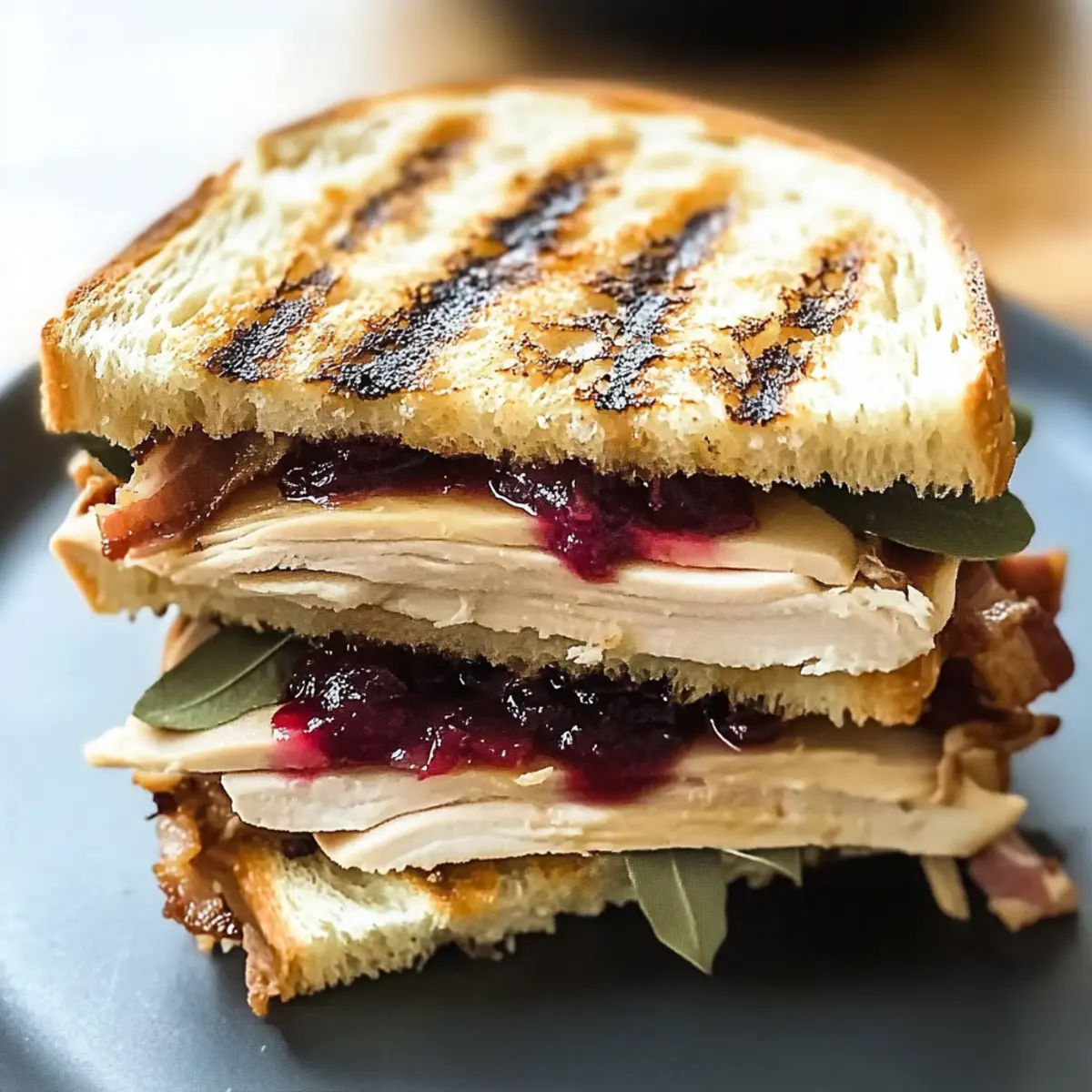 Loaded Turkey Panini