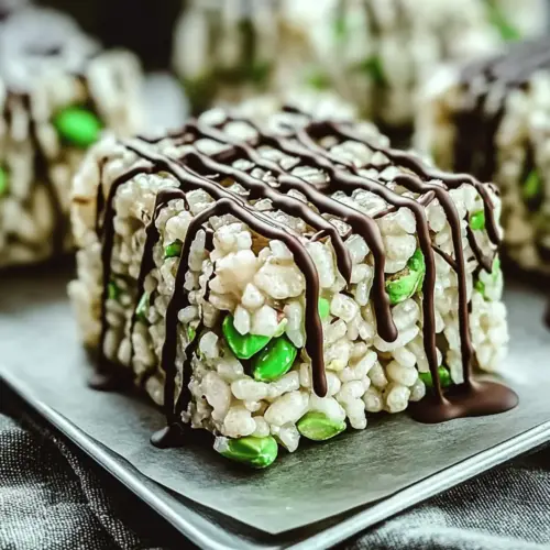 Pistachio Rice Krispies