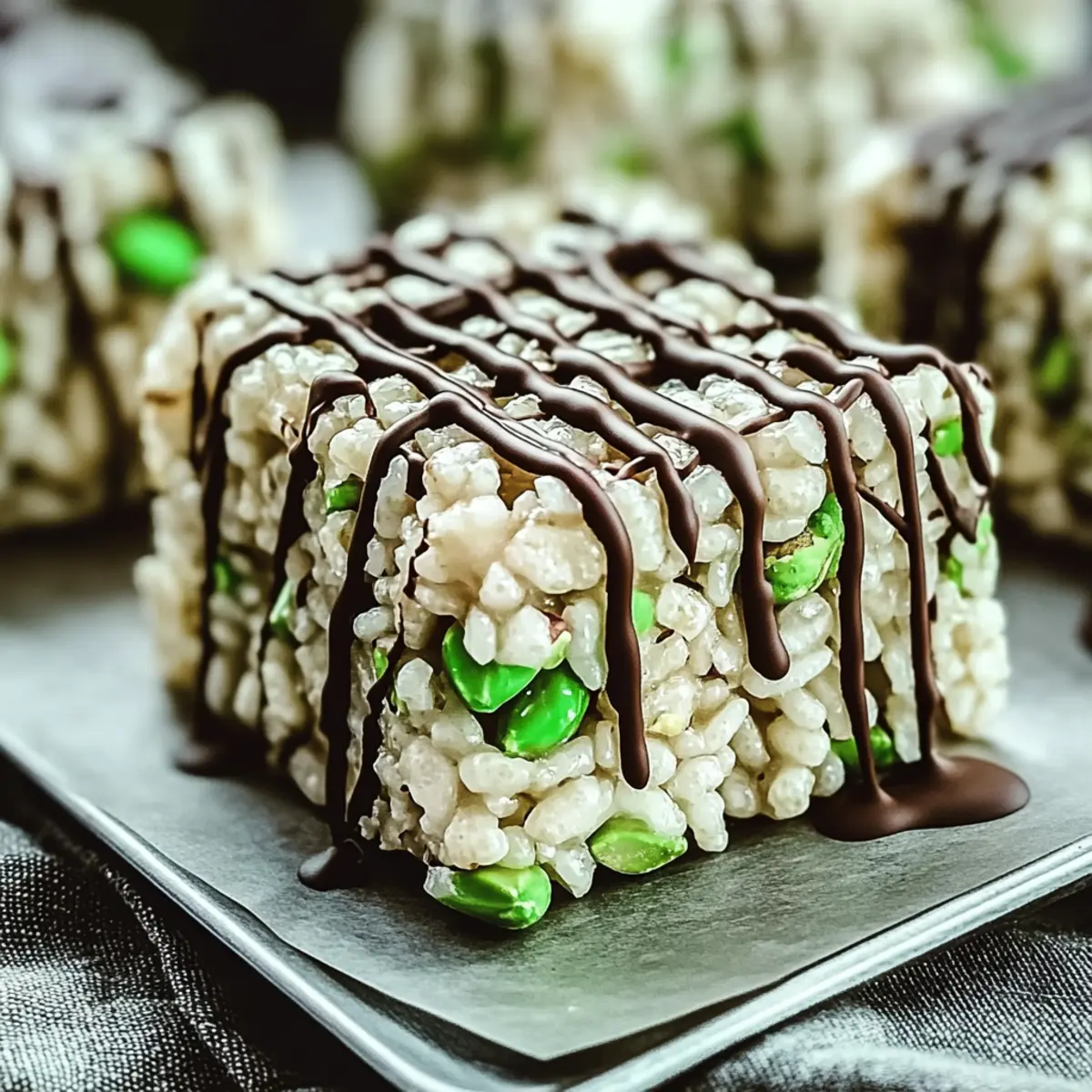 Pistachio Rice Krispies