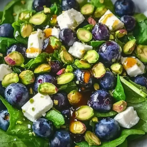 Blueberry Pistachio Spring Salad