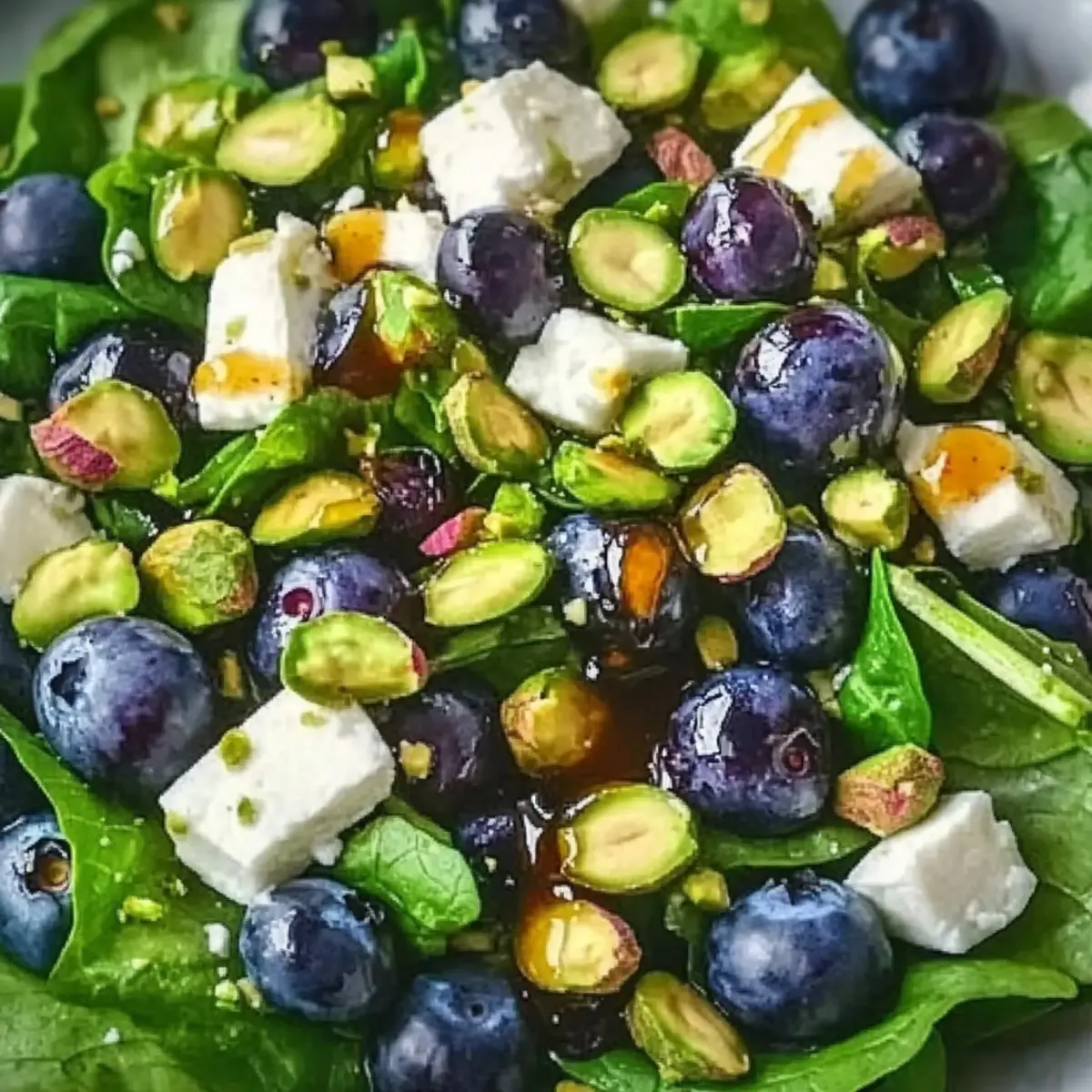 Blueberry Pistachio Spring Salad