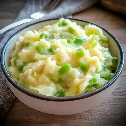 Creamy Real Irish Colcannon