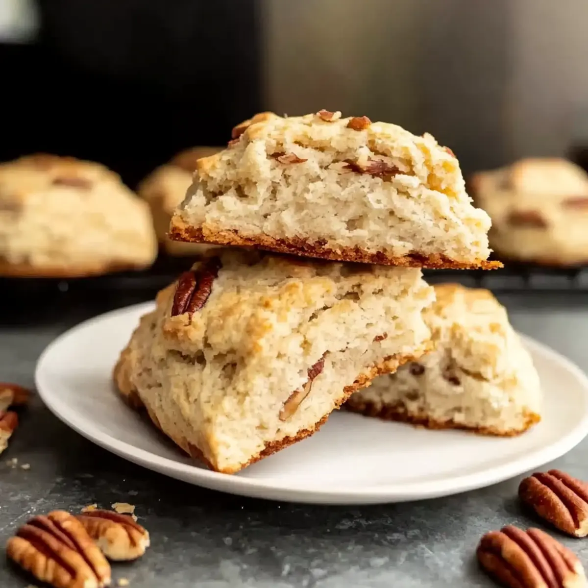 Brown Sugar Butter Pecan Scones