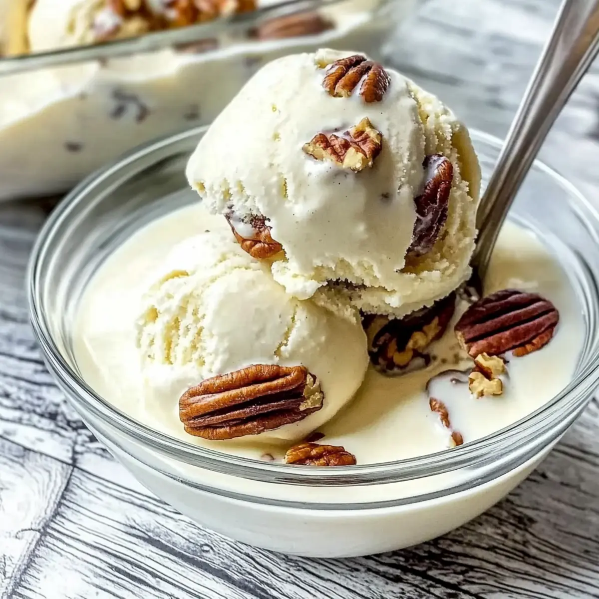 Butter Pecan Ice Cream