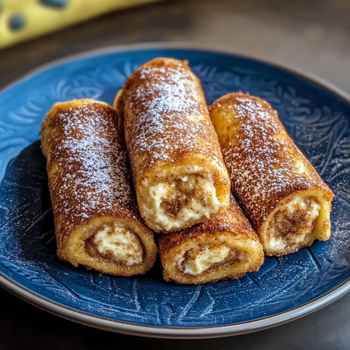 Cinnamon Sugar French Toast Roll-Ups