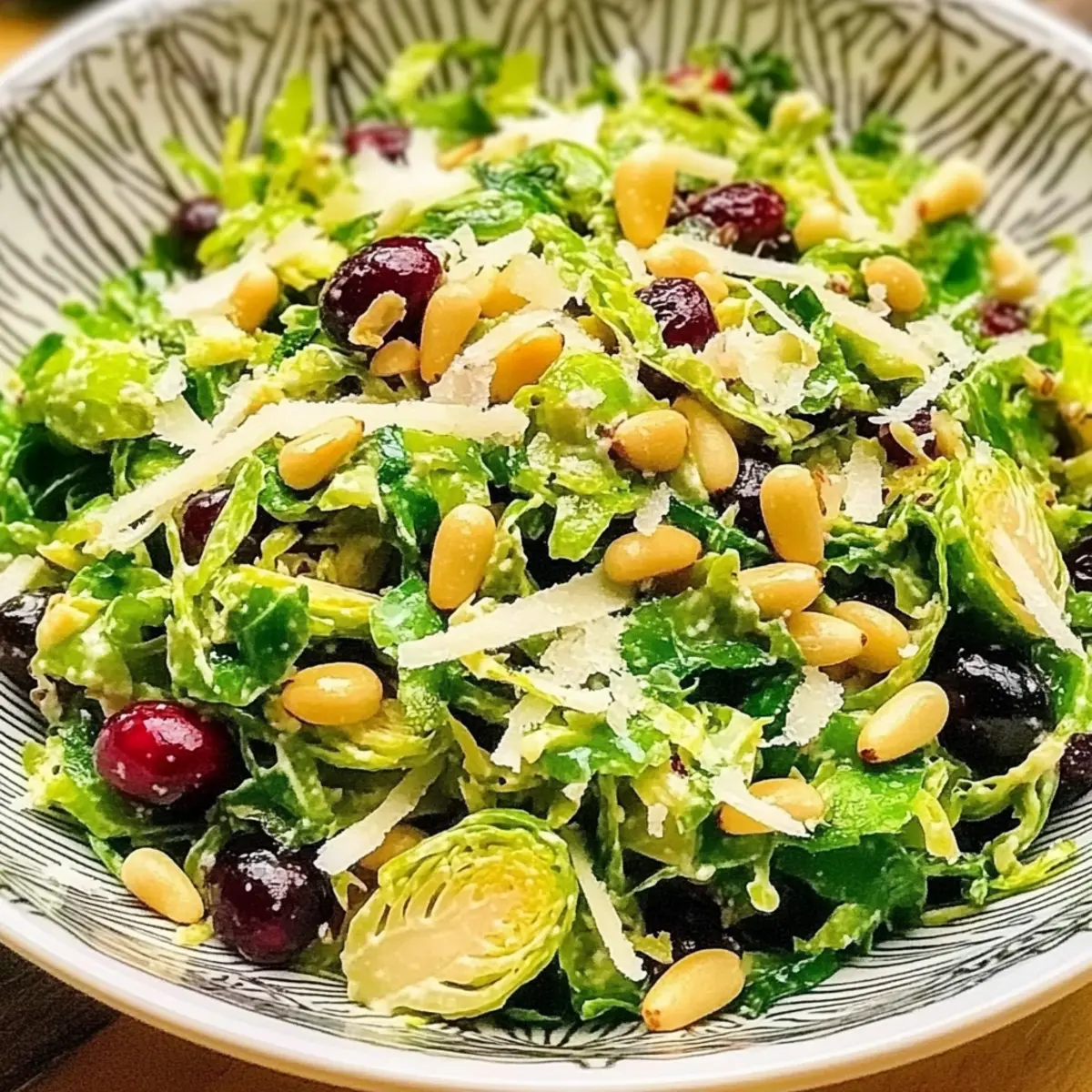 Shaved Brussels Sprout Salad