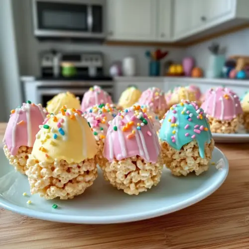 Easter Egg Rice Krispies Treats