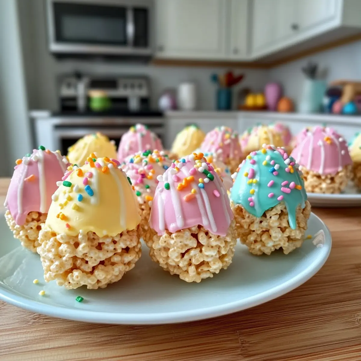 Easter Egg Rice Krispies Treats