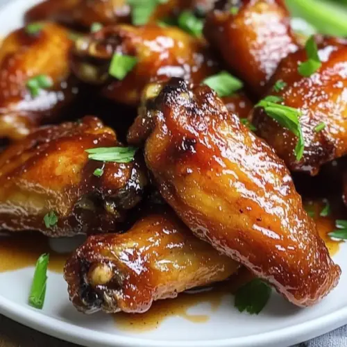 Honey Bourbon Wings