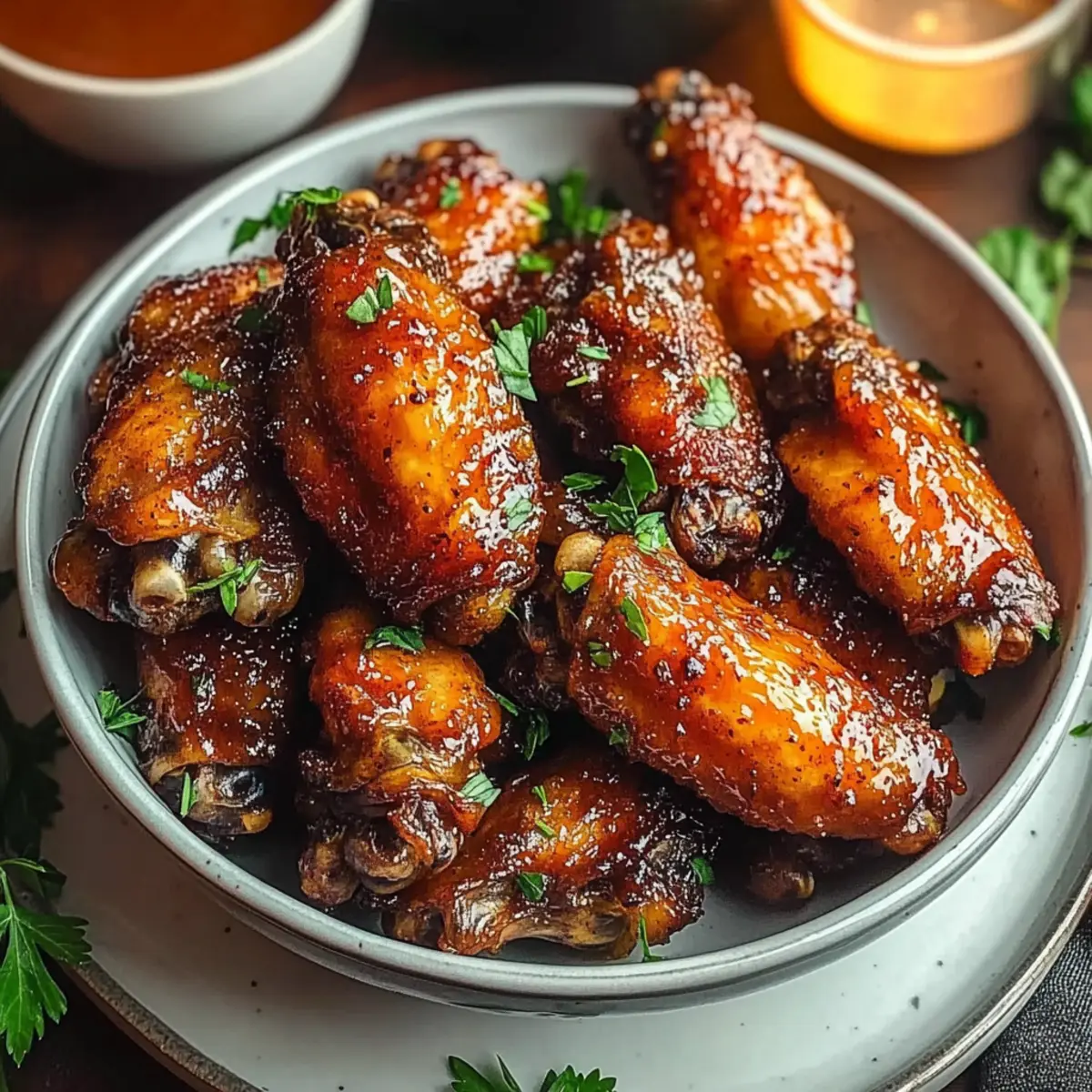 Brown Sugar Cajun Wings
