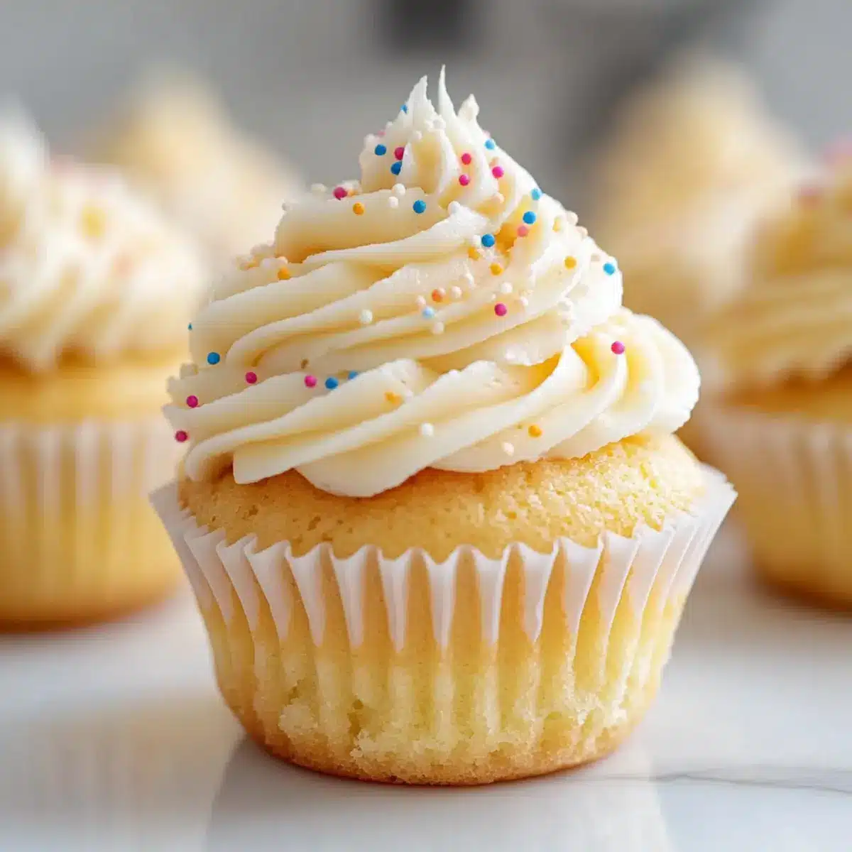 Easy Vanilla Cupcakes