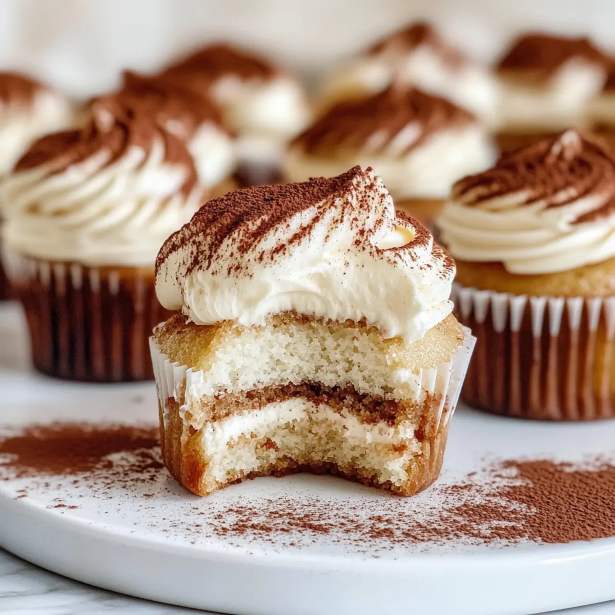 Tiramisu Cupcakes