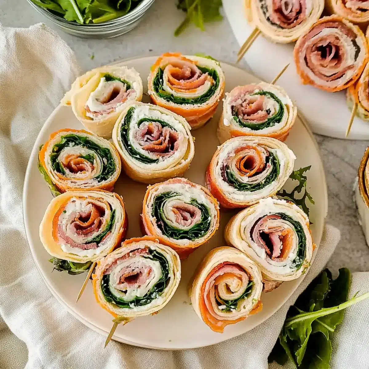Pinwheel Sandwiches